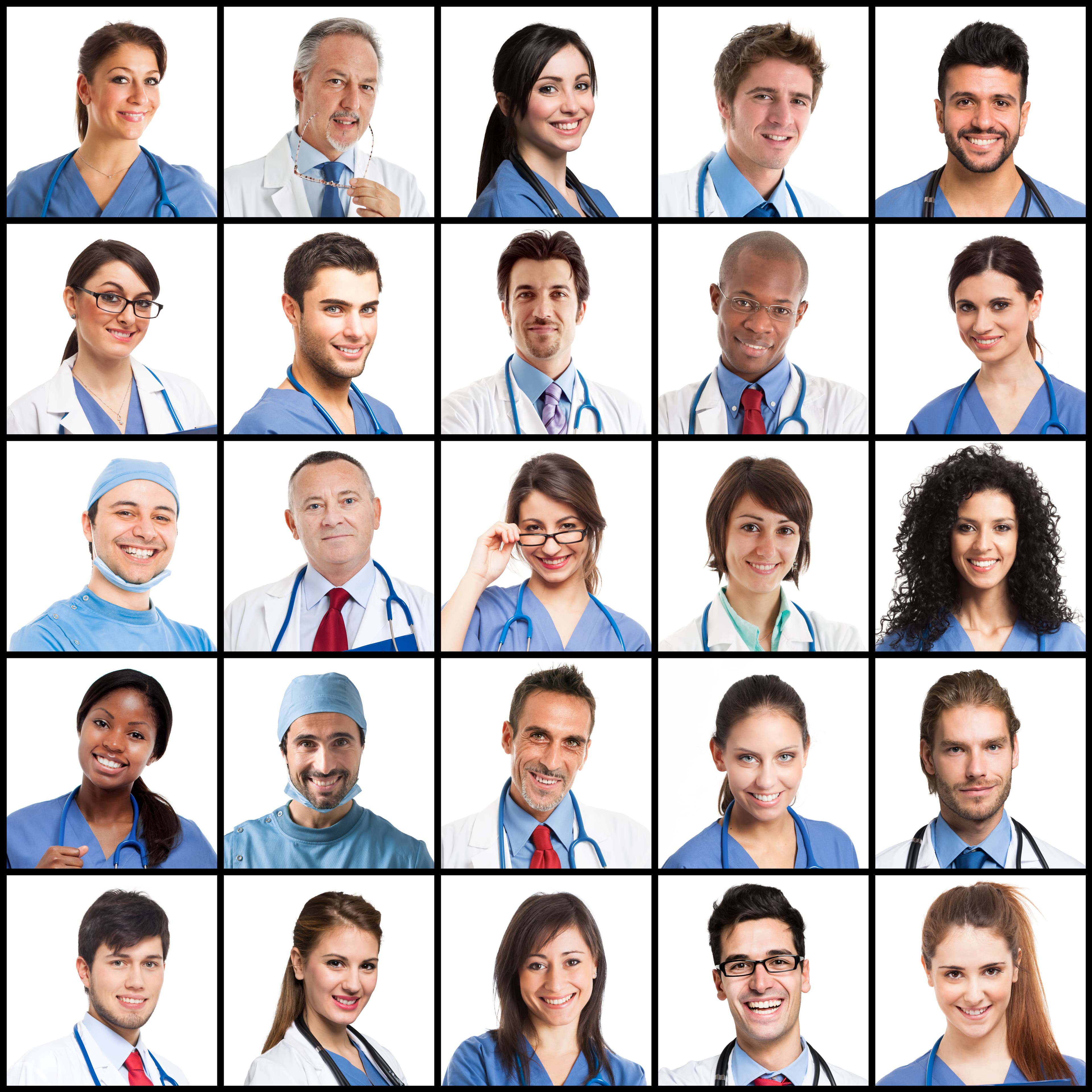 Pflegepersonal-Team